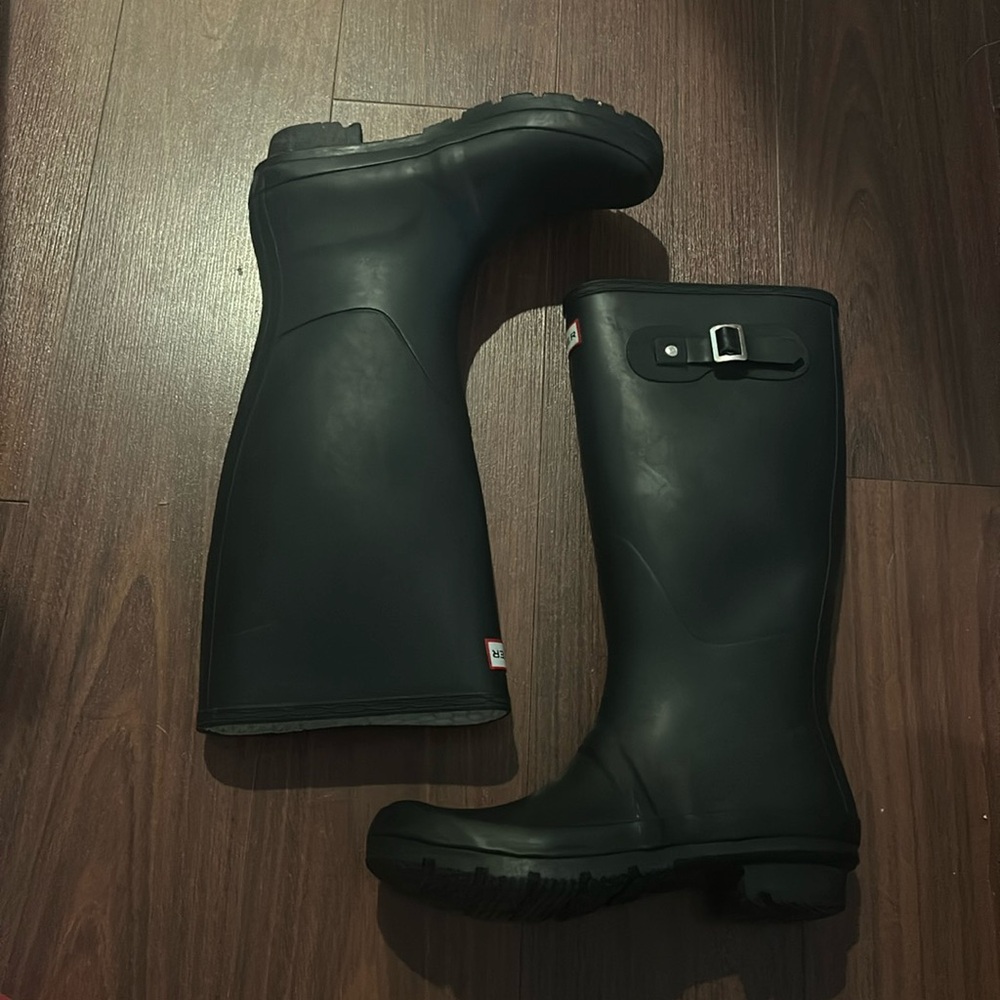Black Hunter Boots